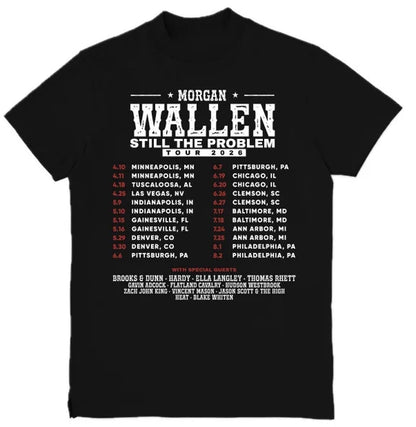 Morgan Wallen American Flag Still The Problem Shirt Gildan 5000, Sweatshirt & Hoodie