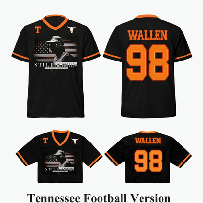 Morgan Wallen Tour 2026 Football Jersey, Problem Jersey