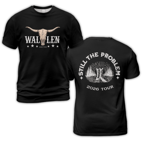 Wallen Tour 2026 Tee Shirt Gildan 5000, Sweatshirt & Hoodie