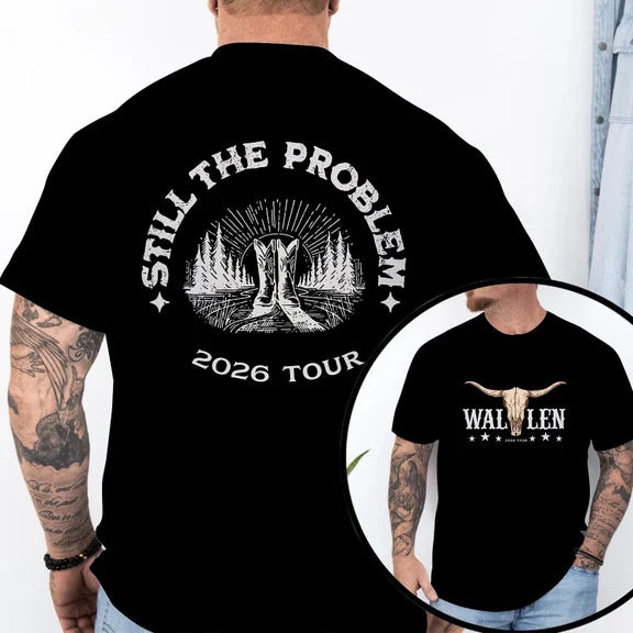 Wallen Tour 2026 Tee Shirt Gildan 5000, Sweatshirt & Hoodie