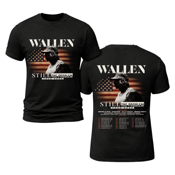 Music Tour Print Morgan Wallen 2026 T Shirt, Gildan 5000, Sweatshirt & Hoodie