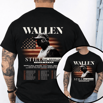 Music Tour Print Morgan Wallen 2026 T Shirt, Gildan 5000, Sweatshirt & Hoodie