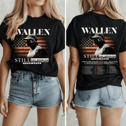Music Tour Print Morgan Wallen 2026 T Shirt, Gildan 5000, Sweatshirt & Hoodie