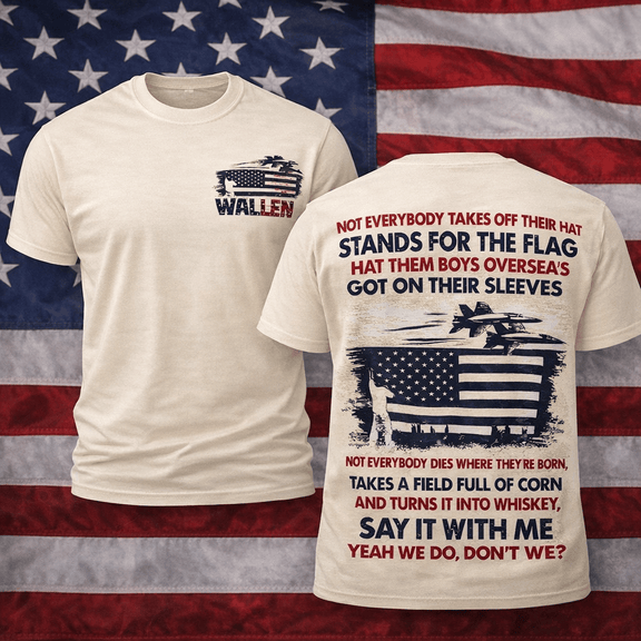 Morgan Wallen Whiskey Country Patriotic Shirt, Sweatshirt & Hoodie