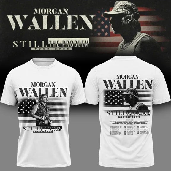Morgan Wallen Tour 2026 3D Shirt, Sweatshirt & Hoodie