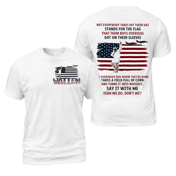 Morgan Wallen Style Patriotic Shirt – USA Pride Fan Shirt, Sweatshirt & Hoodie