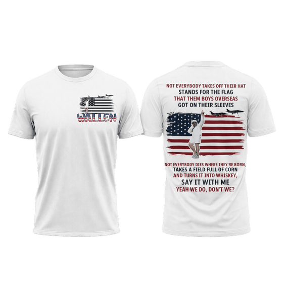 Morgan Wallen Style Patriotic Shirt – USA Pride Fan Shirt, Sweatshirt & Hoodie