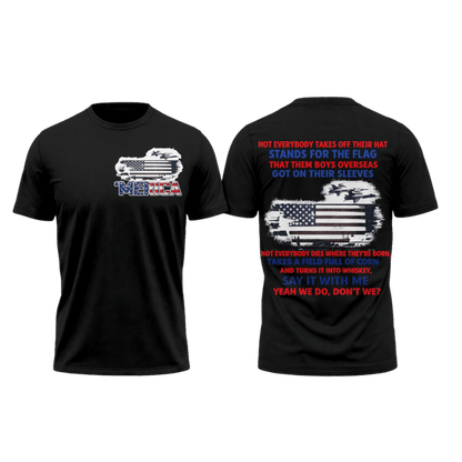 Not Everybody Stands For The Flag – Wallen Inspired Shirt, Sweatshirt & Hoodie