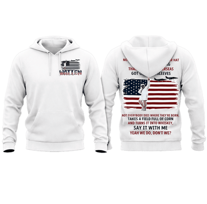 Morgan Wallen Style Patriotic Shirt – USA Pride Fan Shirt, Sweatshirt & Hoodie