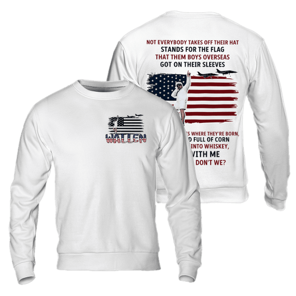Morgan Wallen Style Patriotic Shirt – USA Pride Fan Shirt, Sweatshirt & Hoodie