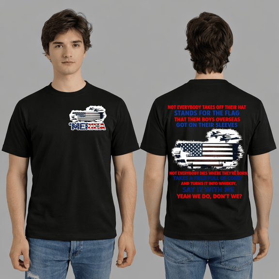 Not Everybody Stands For The Flag – Wallen Inspired Shirt, Sweatshirt & Hoodie