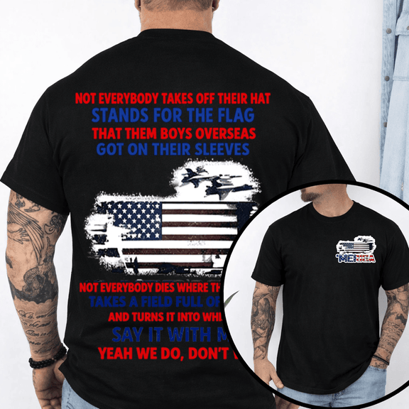 Not Everybody Stands For The Flag – Wallen Inspired Shirt, Sweatshirt & Hoodie