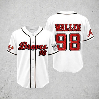 Morgan Wallen x Atlanta Braves Fan 2026 Jersey
