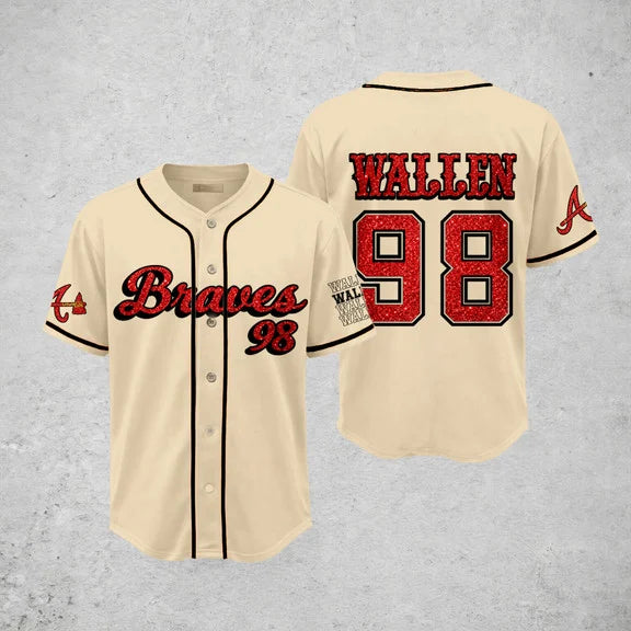 Morgan Wallen x Atlanta Braves Fan 2026 Jersey