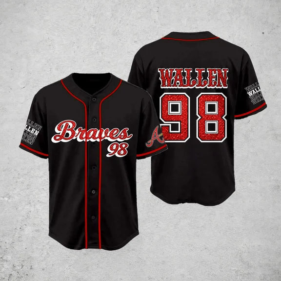 Morgan Wallen x Atlanta Braves Fan 2026 Jersey