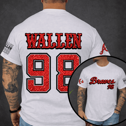 Morgan Wallen x Atlanta Braves Fan 2026 Shirt, Cropped Tee, Sweatshirt & Hoodie