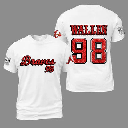 Morgan Wallen x Atlanta Braves Fan 2026 Shirt, Cropped Tee, Sweatshirt & Hoodie