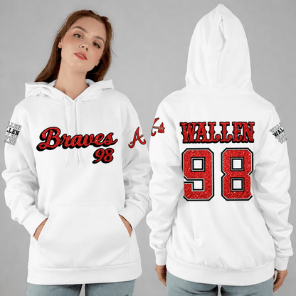 Morgan Wallen x Atlanta Braves Fan 2026 Shirt, Cropped Tee, Sweatshirt & Hoodie