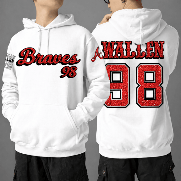 Morgan Wallen x Atlanta Braves Fan 2026 Shirt, Cropped Tee, Sweatshirt & Hoodie