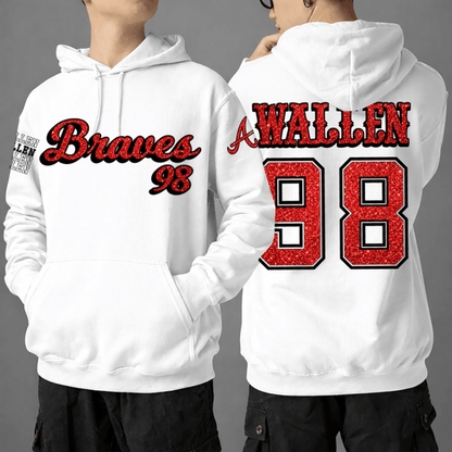Morgan Wallen x Atlanta Braves Fan 2026 Shirt, Cropped Tee, Sweatshirt & Hoodie