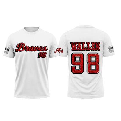 Morgan Wallen x Atlanta Braves Fan 2026 Shirt, Cropped Tee, Sweatshirt & Hoodie