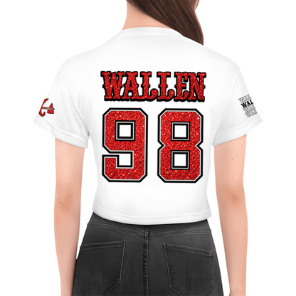 Morgan Wallen x Atlanta Braves Fan 2026 Shirt, Cropped Tee, Sweatshirt & Hoodie