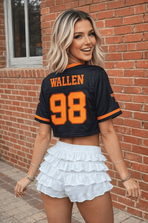 Morgan Wallen Tour 2026 Football Jersey, Problem Jersey