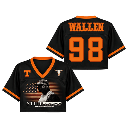 Morgan Wallen Tour 2026 Football Jersey, Problem Jersey