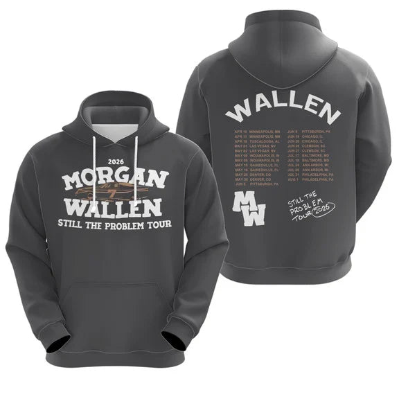 Morgan Wallen North America Tour 2026 Shirt, Sweatshirt & Hoodie