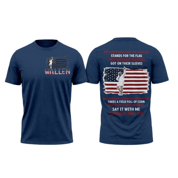 Morgan Wallen Style Patriotic Shirt – USA Pride Fan Shirt, Sweatshirt & Hoodie