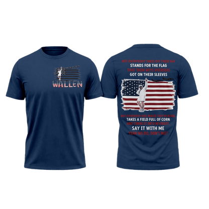 Morgan Wallen Style Patriotic Shirt – USA Pride Fan Shirt, Sweatshirt & Hoodie