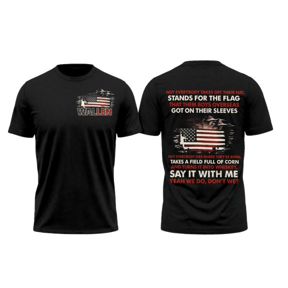 Morgan Wallen Whiskey Country Patriotic Shirt, Sweatshirt & Hoodie