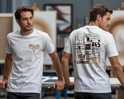 Wallen Concert Shirt, Morgan Wallen Tour Double Sided Tees Shirt Gildan 5000, Sweatshirt & Hoodie
