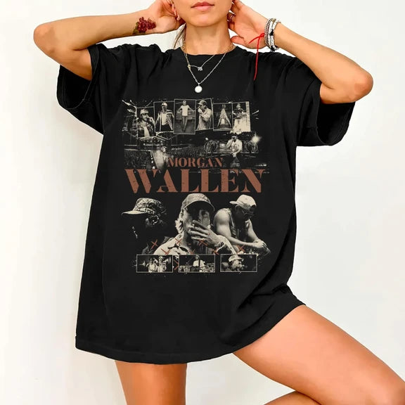 Morgan Wallen Shirt Vintage 90s Shirt, Morgan Wallen Shirt Gildan 5000, Sweatshirt & Hoodie