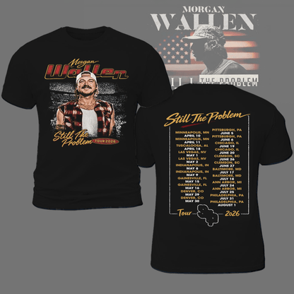 Morgan Vintage 2026 Tour Date Graphic Tee – Retro Concert Shirt Gildan 5000, Sweatshirt & Hoodie