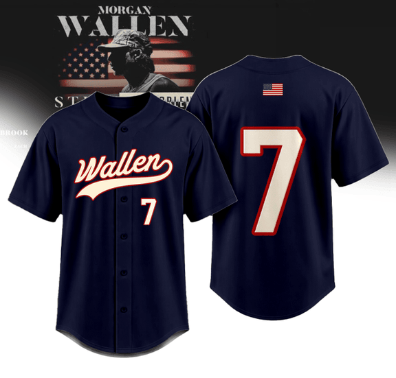 Still The Problem Morgan Wallen Jersey Tour 2026 Baseball Jersey