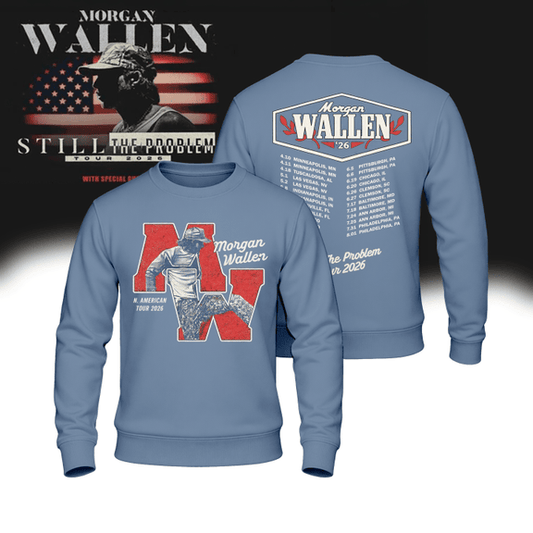 Morgan Wallen Still The Problem Tour 2026 MW Graphic Shirt, Sweatshirt & Hoodie