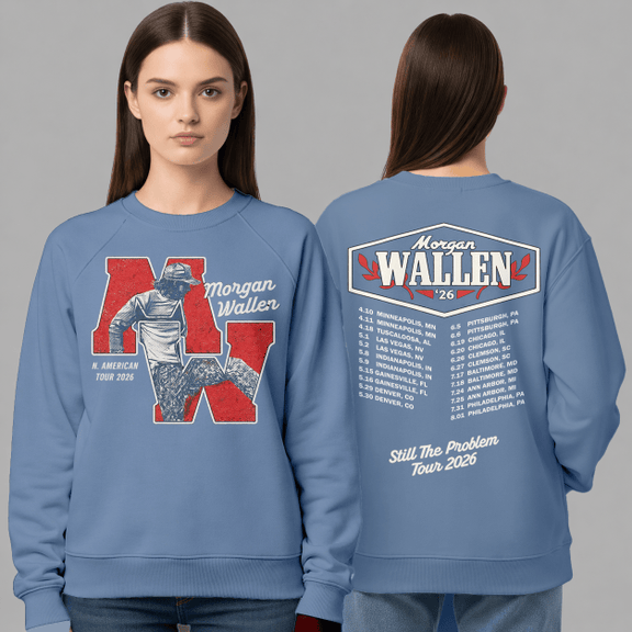 Morgan Wallen Still The Problem Tour 2026 MW Graphic Shirt, Sweatshirt & Hoodie