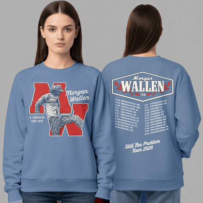 Morgan Wallen Still The Problem Tour 2026 MW Graphic Shirt, Sweatshirt & Hoodie