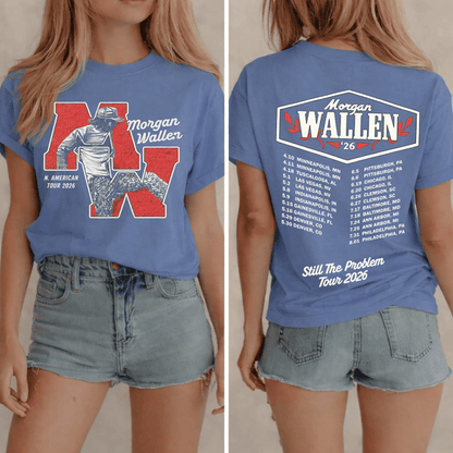 Morgan Wallen Still The Problem Tour 2026 MW Graphic Shirt, Sweatshirt & Hoodie