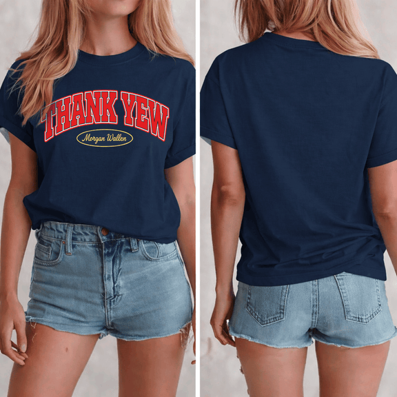 Morgan Wallen Thank Yew Shirt Gildan 5000, Sweatshirt & Hoodie