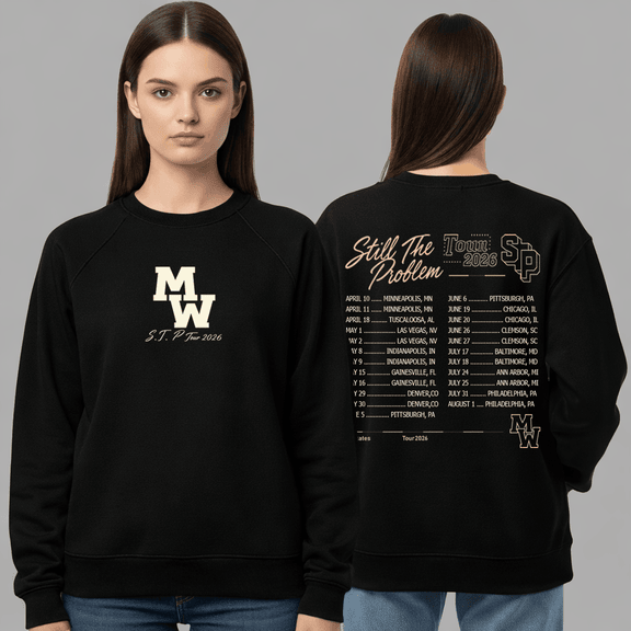 Morgan Wallen Hoodie Vintage Tour 2026 MW Tee Shirt Gildan 5000, Sweatshirt & Hoodie