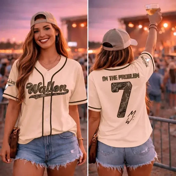 Morgan Wallen Tour 2025 & Tour 2026 Baseball Jersey