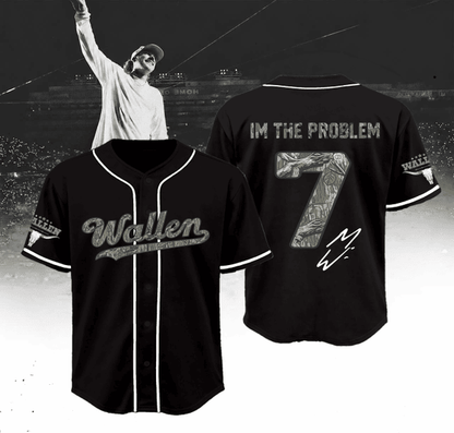 Morgan Wallen Tour 2025 & Tour 2026 Baseball Jersey