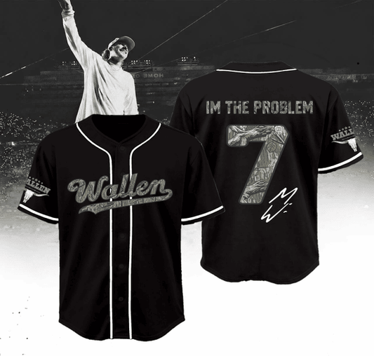 Morgan Wallen Tour 2025 & Tour 2026 Baseball Jersey