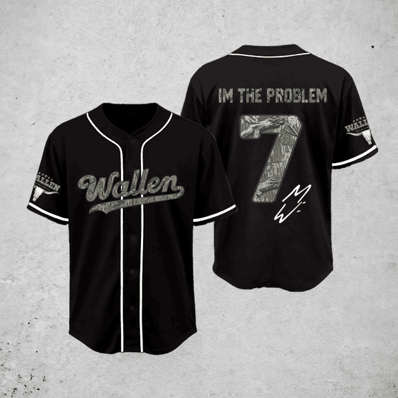 Morgan Wallen Tour 2025 & Tour 2026 Baseball Jersey