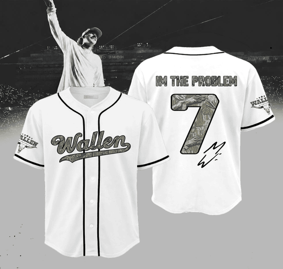 Morgan Wallen Tour 2025 & Tour 2026 Baseball Jersey
