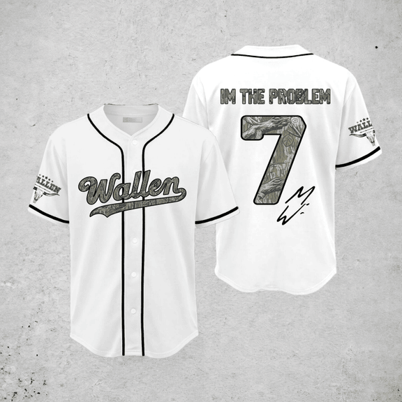 Morgan Wallen Tour 2025 & Tour 2026 Baseball Jersey