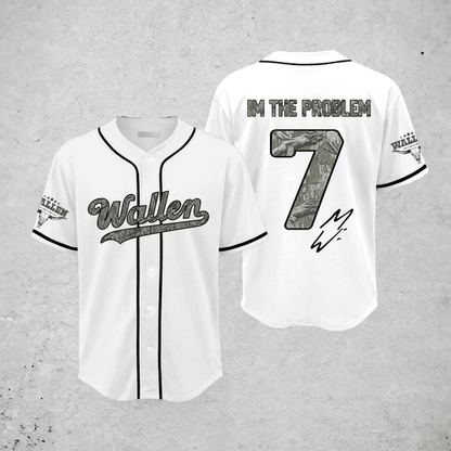 Morgan Wallen Tour 2025 & Tour 2026 Baseball Jersey
