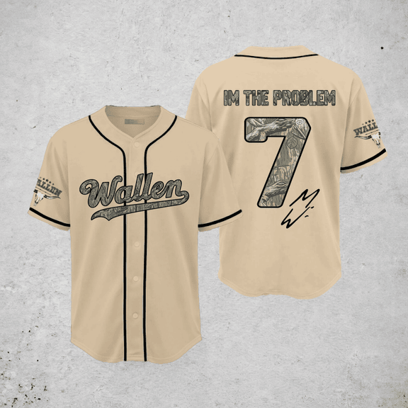 Morgan Wallen Tour 2025 & Tour 2026 Baseball Jersey